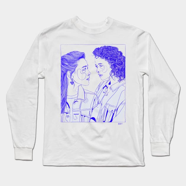 Dani & Jamie 2 - Bly Manor Long Sleeve T-Shirt by annijyn